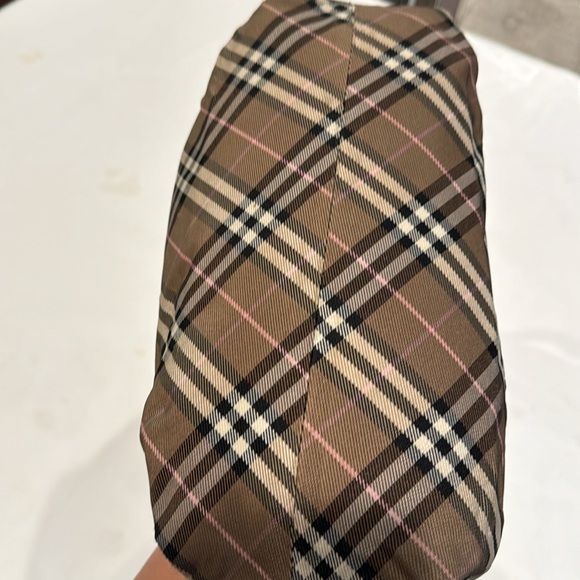 Burberry Plaid Shoulder Bag - Brown and Black - Picture 5 of 13